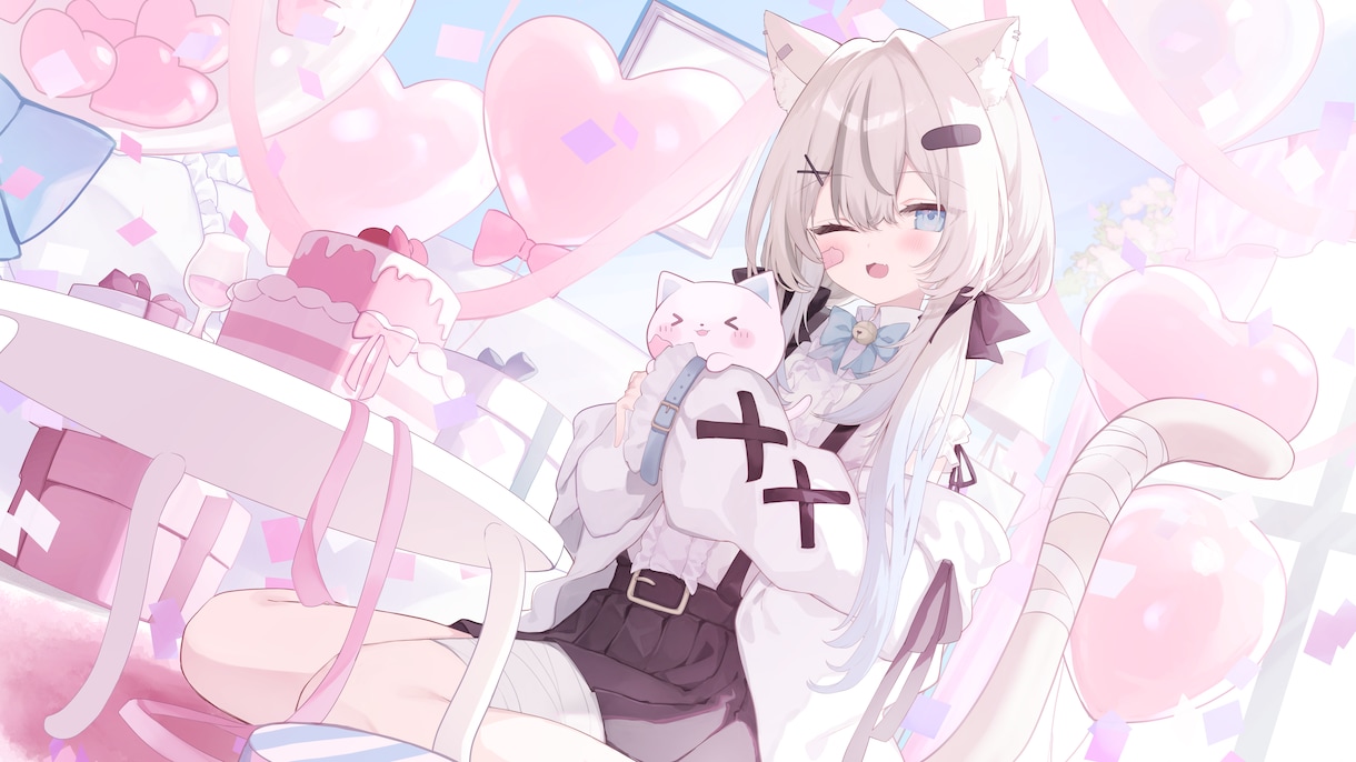 サムネ、グッズ、アイコンイラスト制作いたします 男女問わず表情豊かなキャラクターをお描きします。 イメージ1
