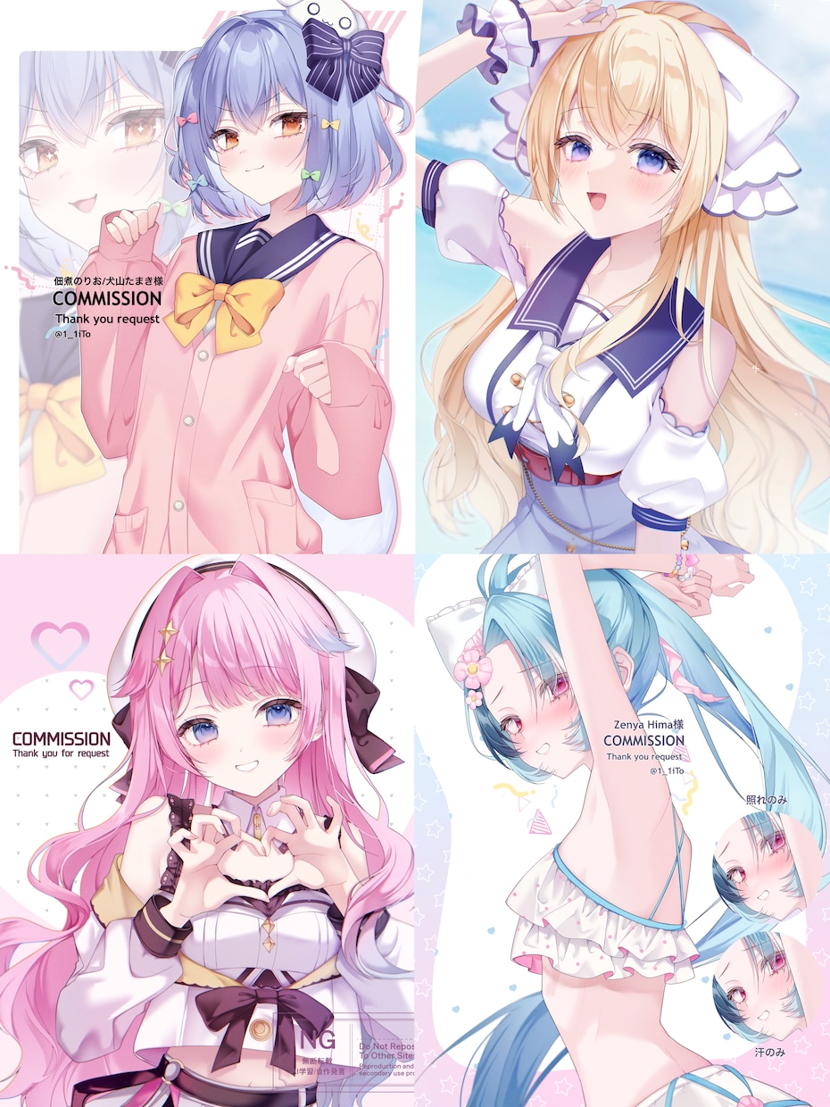 5月中に納品！！可愛い、中性なんでも描きます お見積もりのみでも大歓迎です‼︎ イメージ2
