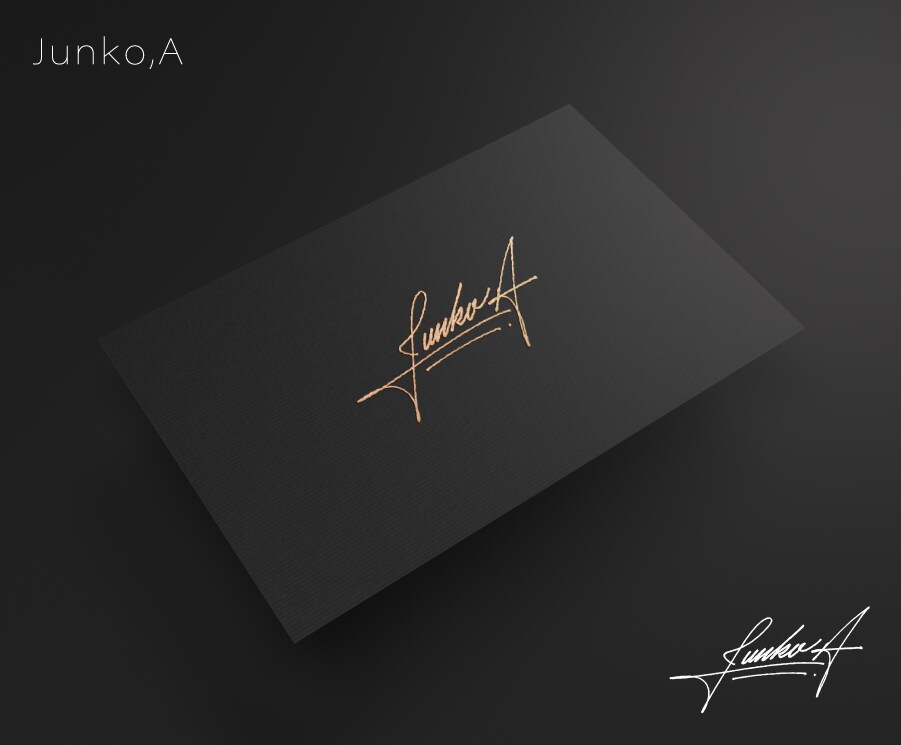 現役カリグラファーがオリジナルサイン書きます アルファベットに特化しています！ イメージ7