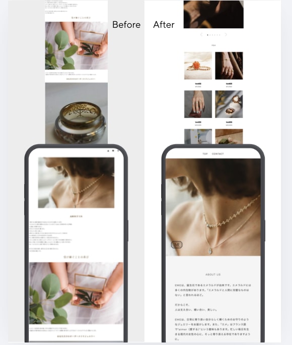 BASEでECサイトをコードで作成します ブランドの魅力をHTML/CSSで制作！ イメージ2