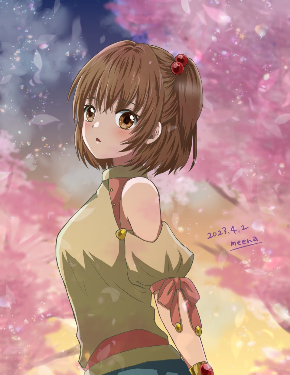あなただけのオリジナルイラスト制作します アニメ塗りで目を引く！　キラキラで可愛い男女が得意です！ イメージ1