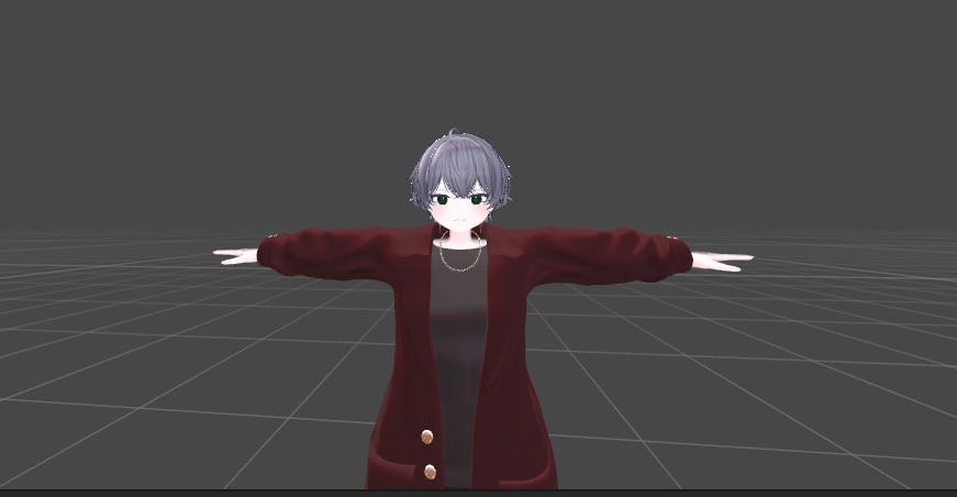 VRChat非対応衣装を対応させます Blenderを用いてアバターの非対応を対応にします！ イメージ1
