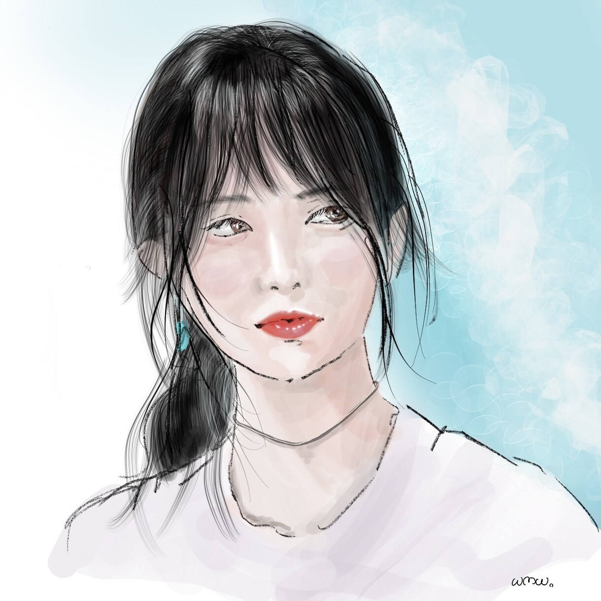 エモい似顔絵描きます ・SNSアイコンやプライベートに♪ イメージ4