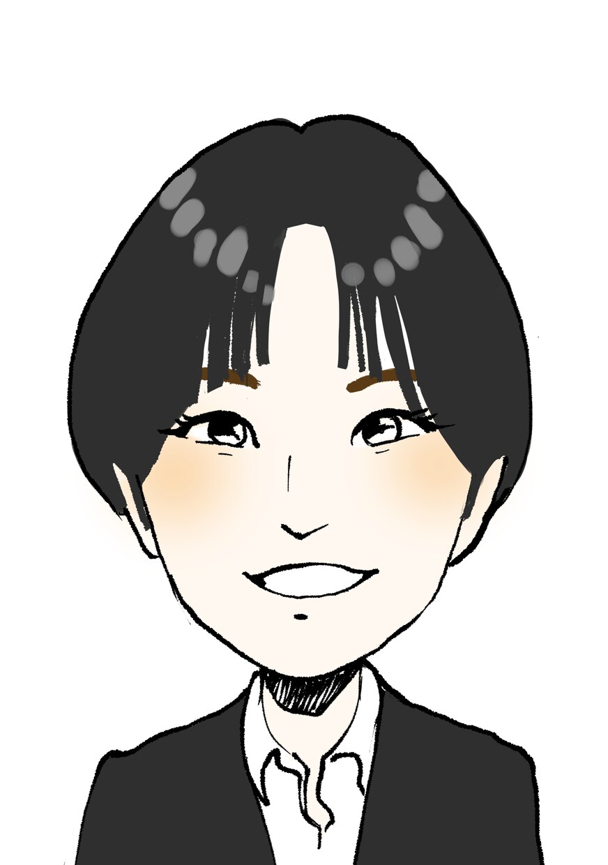 1500円で人物・ペットの似顔絵をお描きします SNS、名刺、プレゼントに。5人以上のご注文は値引き対応 イメージ5