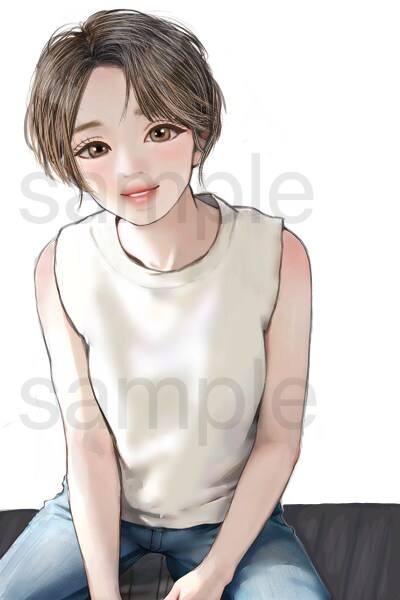 大人かわいいイラスト描きます 自分だけのイラストを使って、SNSを楽しみませんか？ イメージ6