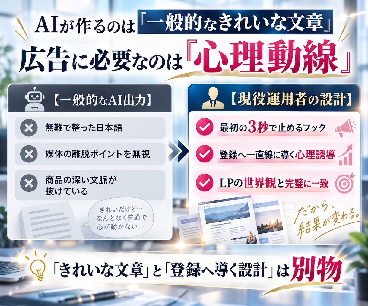 LINE登録へ繋げる動画広告の台本作成します LINE登録へ導く！現役運用者が心理動線から作る動画台本 イメージ3