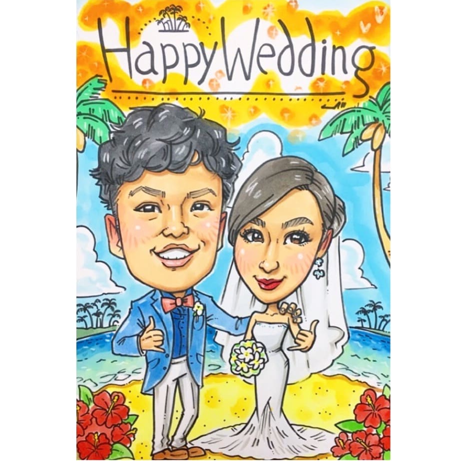結婚式、結婚される友人のプレゼントにオススメします 結婚式で飾るウェルカムボードとしてご利用いただけます！ イメージ2