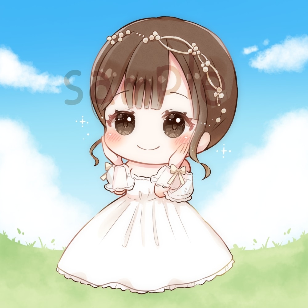 お試し価格で商用無料のちびキャラを描きます ✨ご新規様限定✨お手頃価格でご依頼をお試しできます❁︎ イメージ9