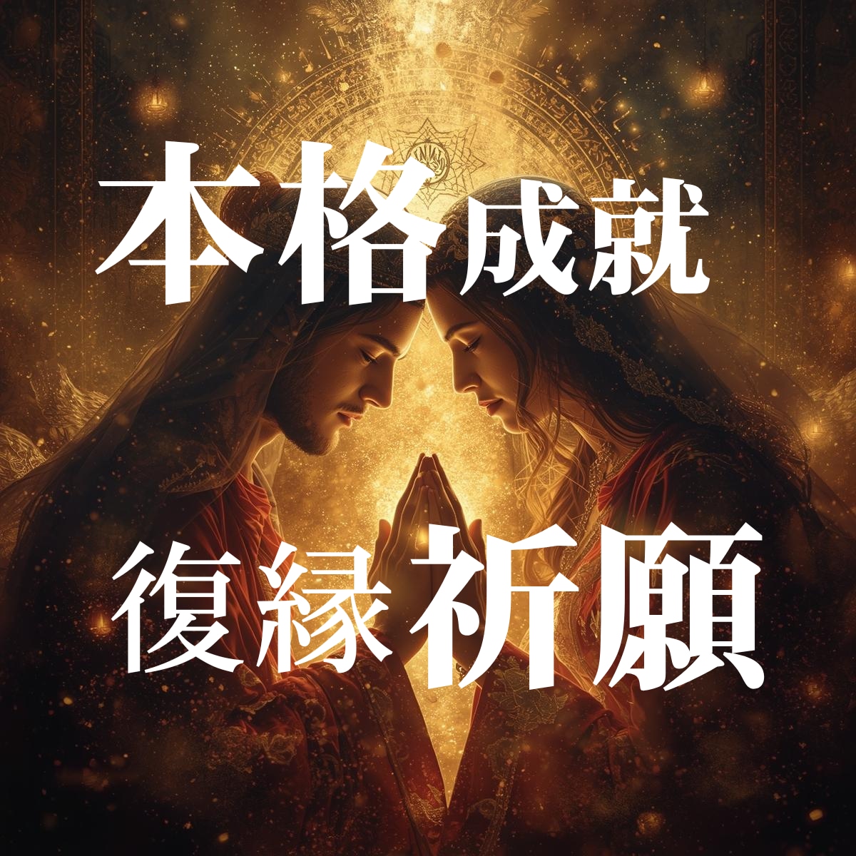 本格復縁成就祈願｜5日間魂結び儀式します 復縁成功率87%を誇るTEN独自の縁結び祈願術 イメージ1