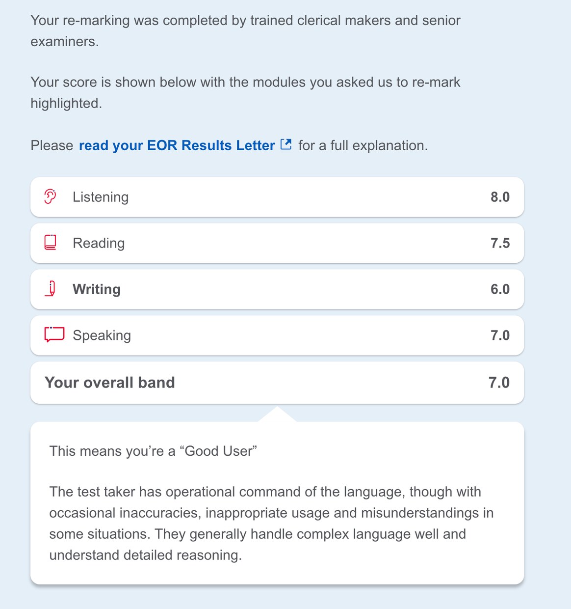 日本育ち向けIELTS攻略法教えます 日本人向けIELTS7.0-7.5突破 イメージ1