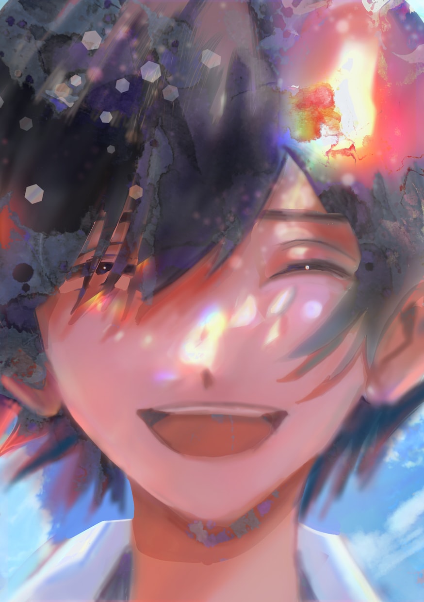 即日可！顔が命！表情が光るエモいイラスト描きます 用途自由！表情、顔に力を入れた目を惹くイラスト描きます！ イメージ10