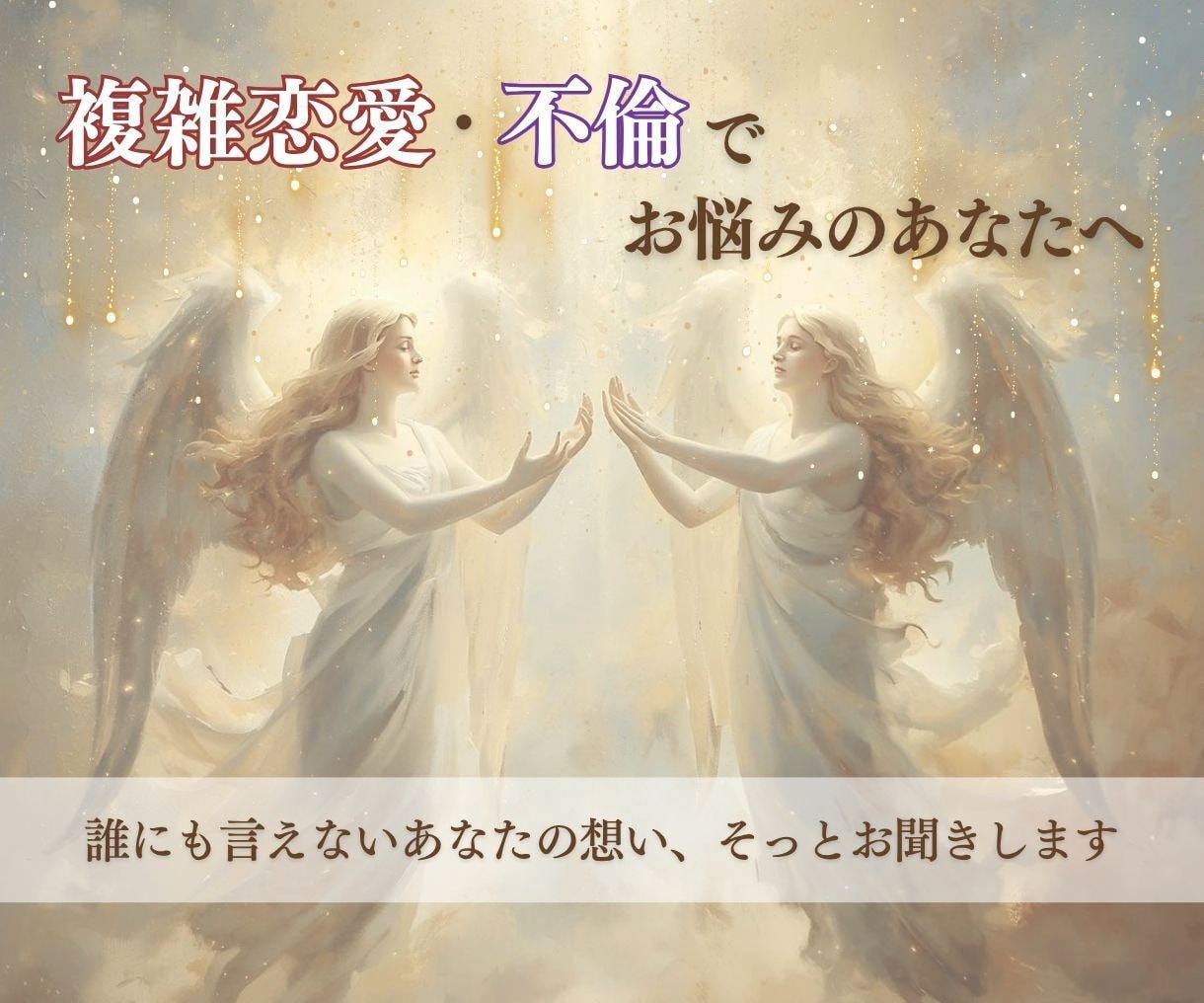 複雑恋愛・疲れたあなたの心に寄り添い鑑定します ツインソウル、ツインレイお二人のご縁、未来をしっかり視ます イメージ10