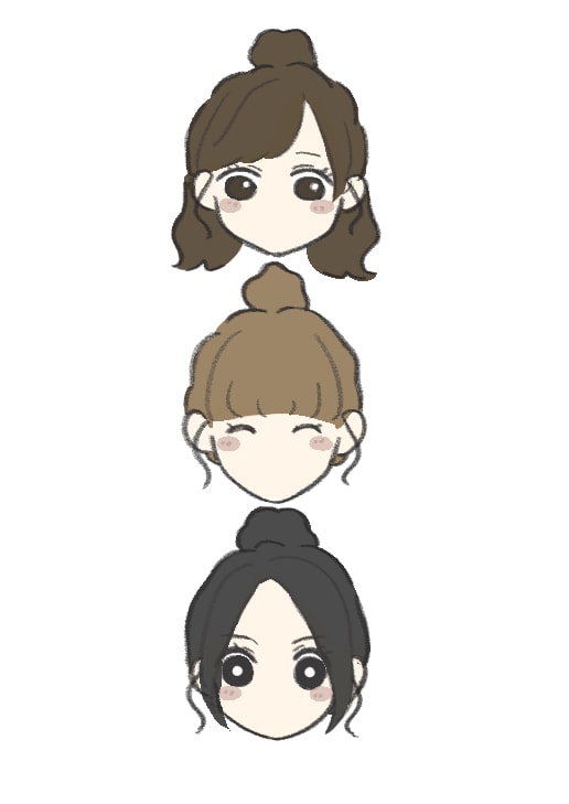 可愛いデフォルメ調なイラストをお描きします プレゼントや自分用などにお使え頂けます♩ イメージ1
