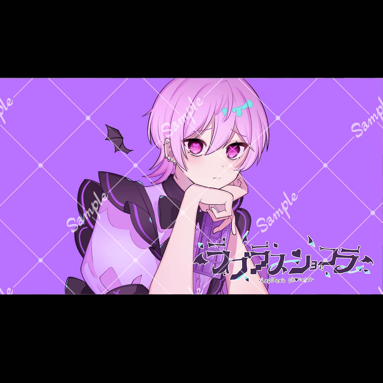 歌ってみたオリジナルサムネイルイラスト描きます 歌い手様、VTuber様におすすめです！ イメージ2