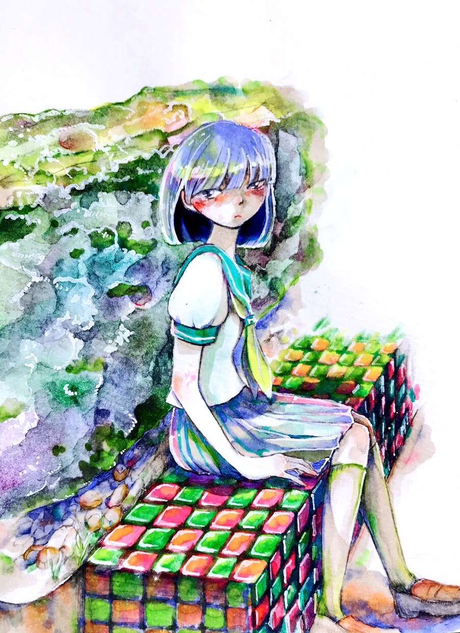 イメージ、文章を絵にします シーンに合わせたイラストが欲しい方へ イメージ8