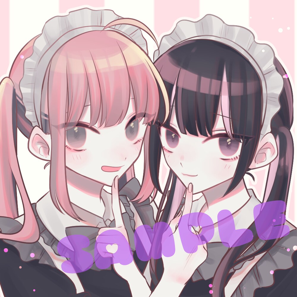 ゆめかわいいアイコン制作いたします 目を引く瞳の大きな子達をあなたに イメージ6