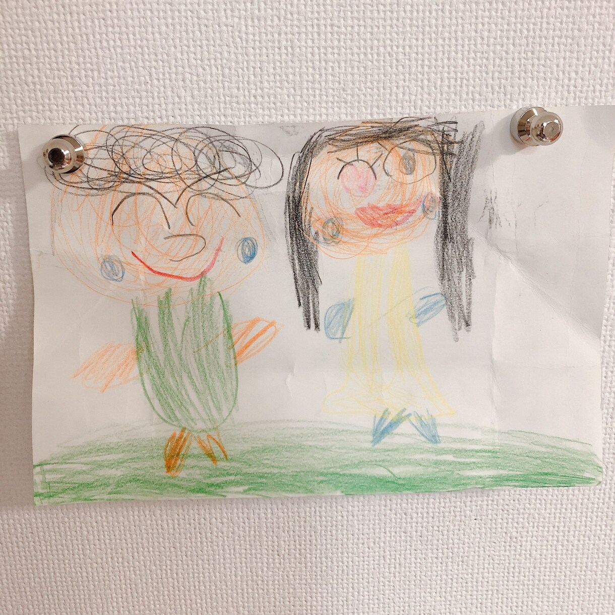 5歳児が心を込めてあなたの可愛い似顔絵描きます 優しいほんわかイラストで癒されませんか？ イメージ4
