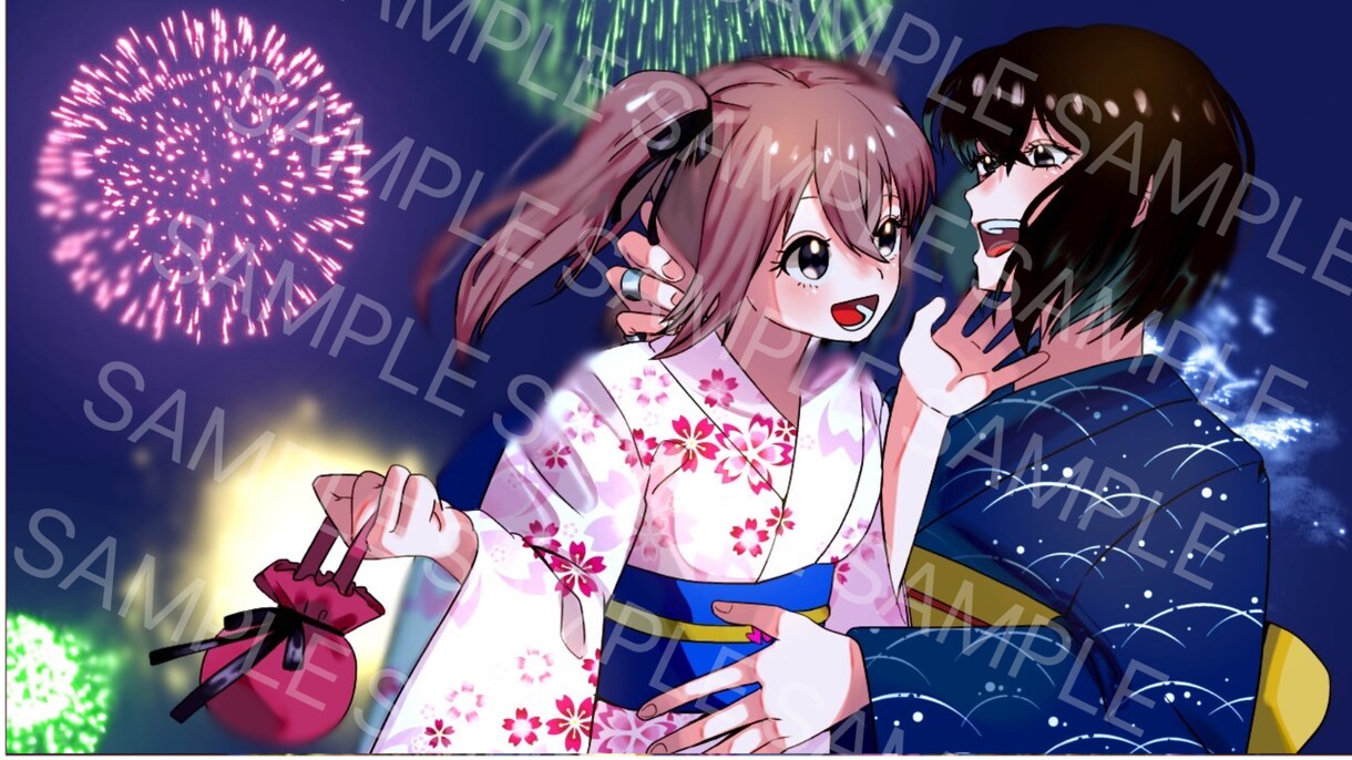 動画のサムネイル、MVイラストのご依頼請けてます あなたのキャラの魅力を引き出して描きます！ イメージ4
