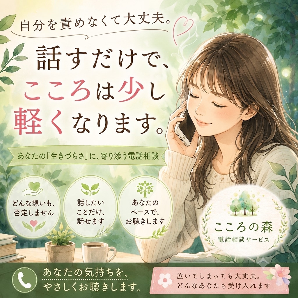 鬱や生きづらさの苦しみしっかりお聴きします 鬱で日々が辛い先が見えない不安に寄り添います。 イメージ1