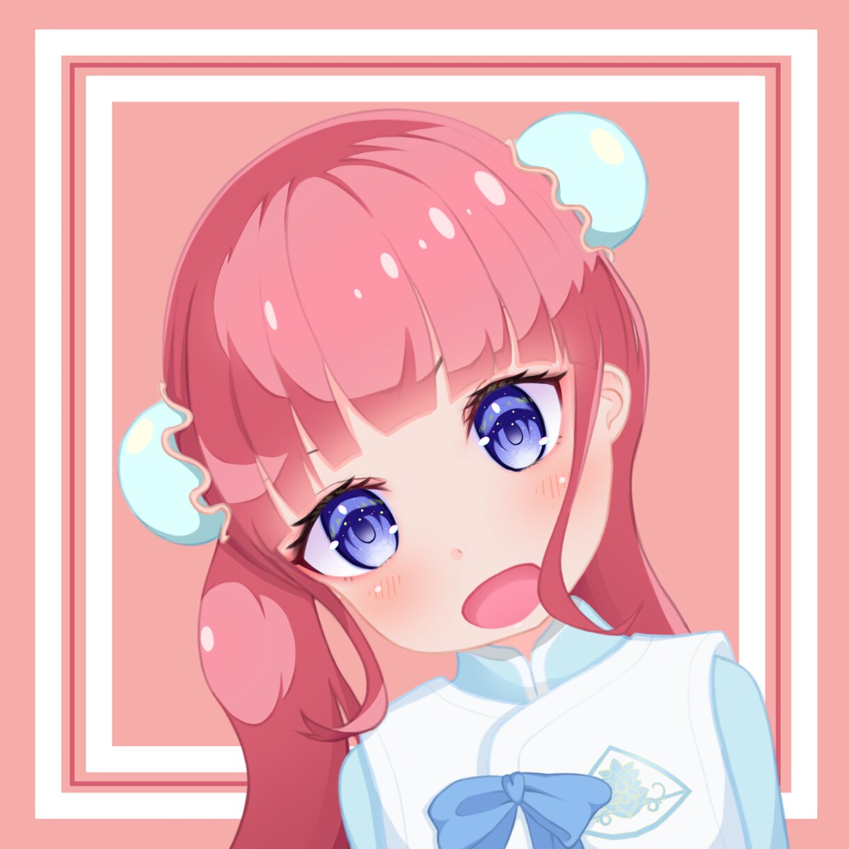 アイコン用イラスト作成します 可愛くてポップなSNS用アイコンお描きします！ イメージ1