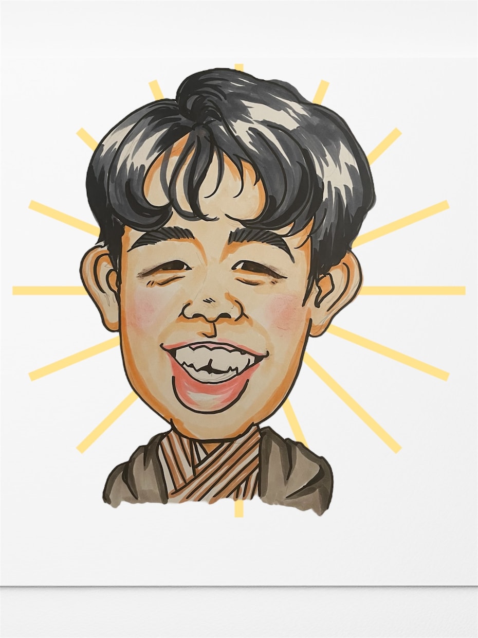 似顔絵で注目される！アイコン作ります LINE,SNS,Youtube,Liver用アイコンに イメージ2