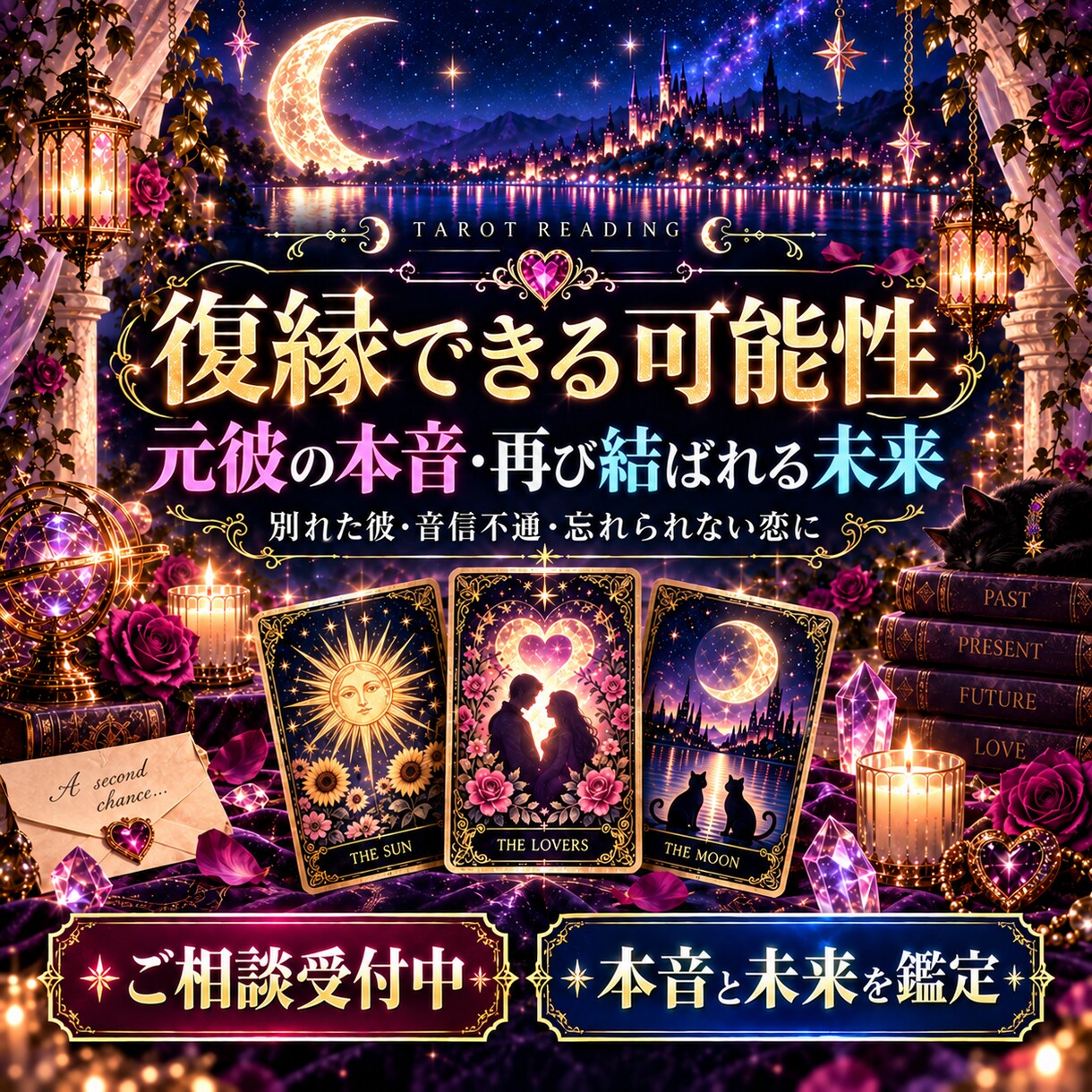 先着5名500円｜相手の気持ちと未来を占います 心の奥の本音から今後のアドバイスまで丁寧に鑑定 イメージ4