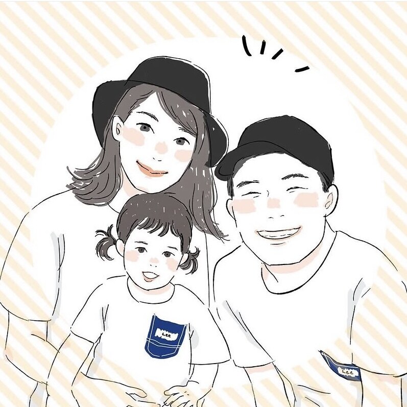 お祝いや記念日の思い出になるような似顔絵を描きます ウェルカムボード、記念日、プレゼントにもおすすめです イメージ6