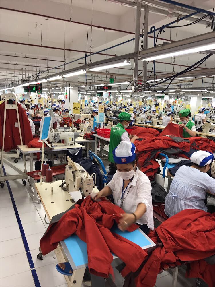 縫製工場の★進捗報告★品質管理致します 工場管理でお困りの方向け！アウトソーシング イメージ1