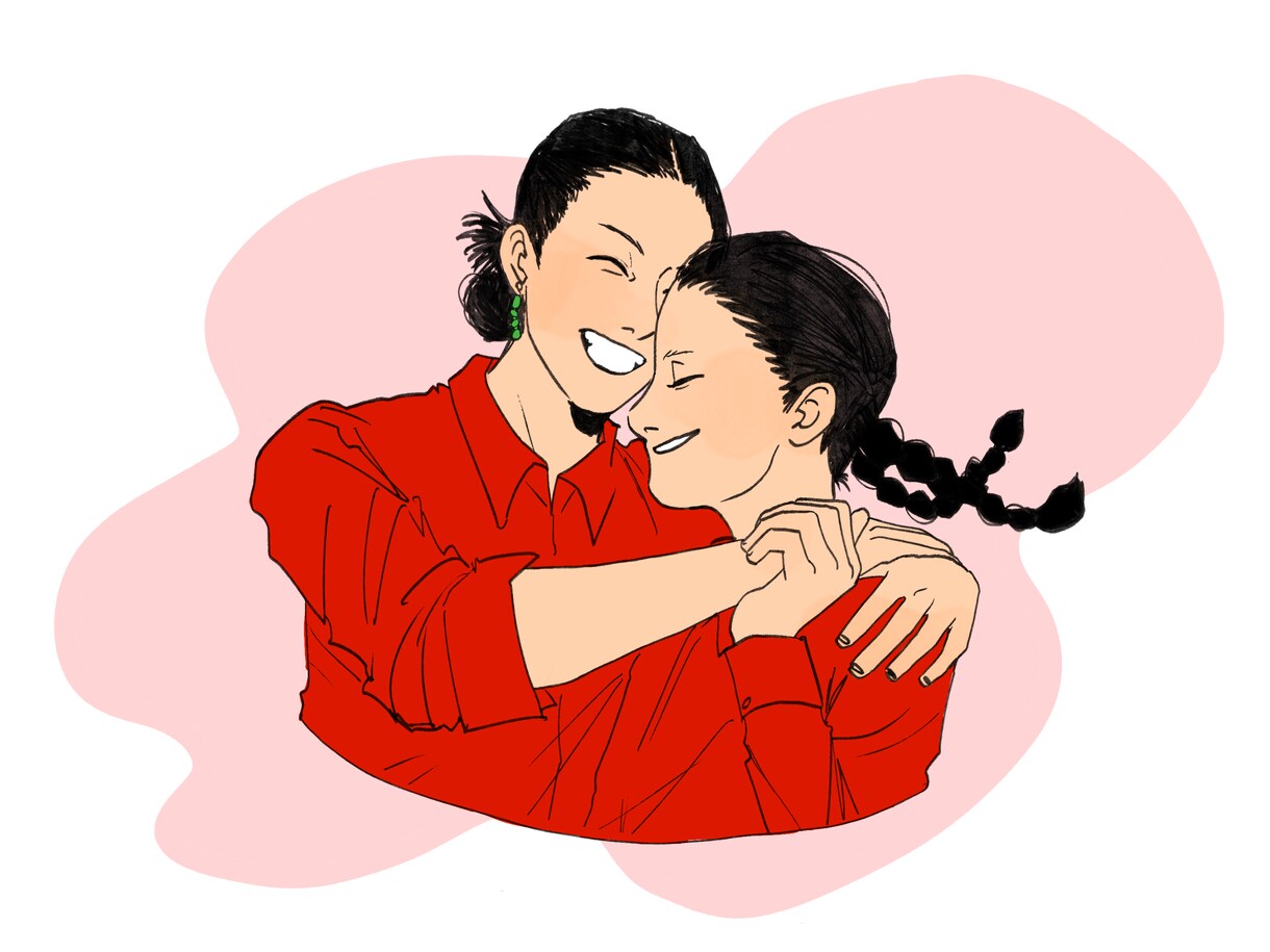 思い出に残る似顔絵イラストを作成いたします 幅広い絵柄であなたの求めていた似顔絵を作成します！ イメージ4