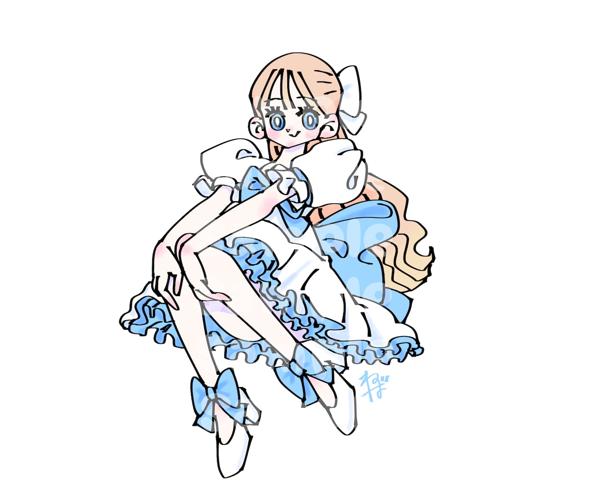 ポップでかわいいイラストを描きます アイコン・ヘッダー・グッズ・キャラクター・イラスト制作します イメージ2