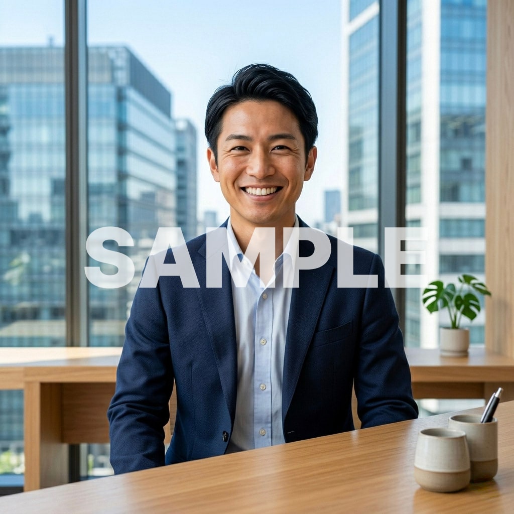 SNS用！あなたの実写風ビジネスアイコン作ります AIを活用して誠実で爽やかな理想のあなたを表現します！ イメージ7