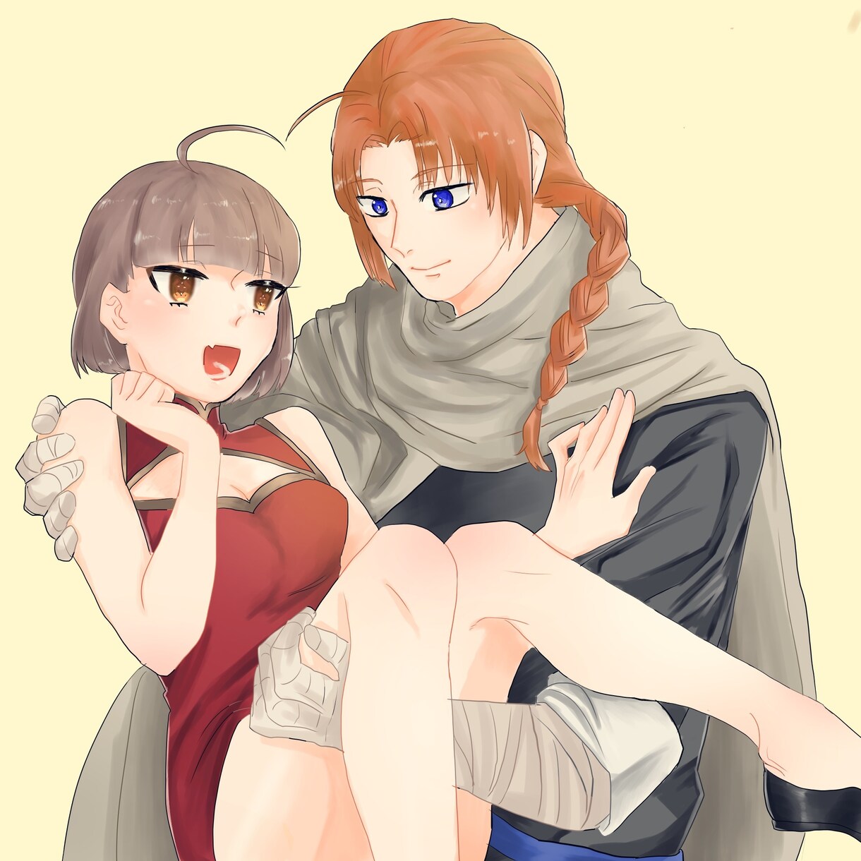 カップルイラスト・アイコン（夢絵可）受付致します 夢絵、コテキャなどイラスト依頼を受け付けております！ イメージ4