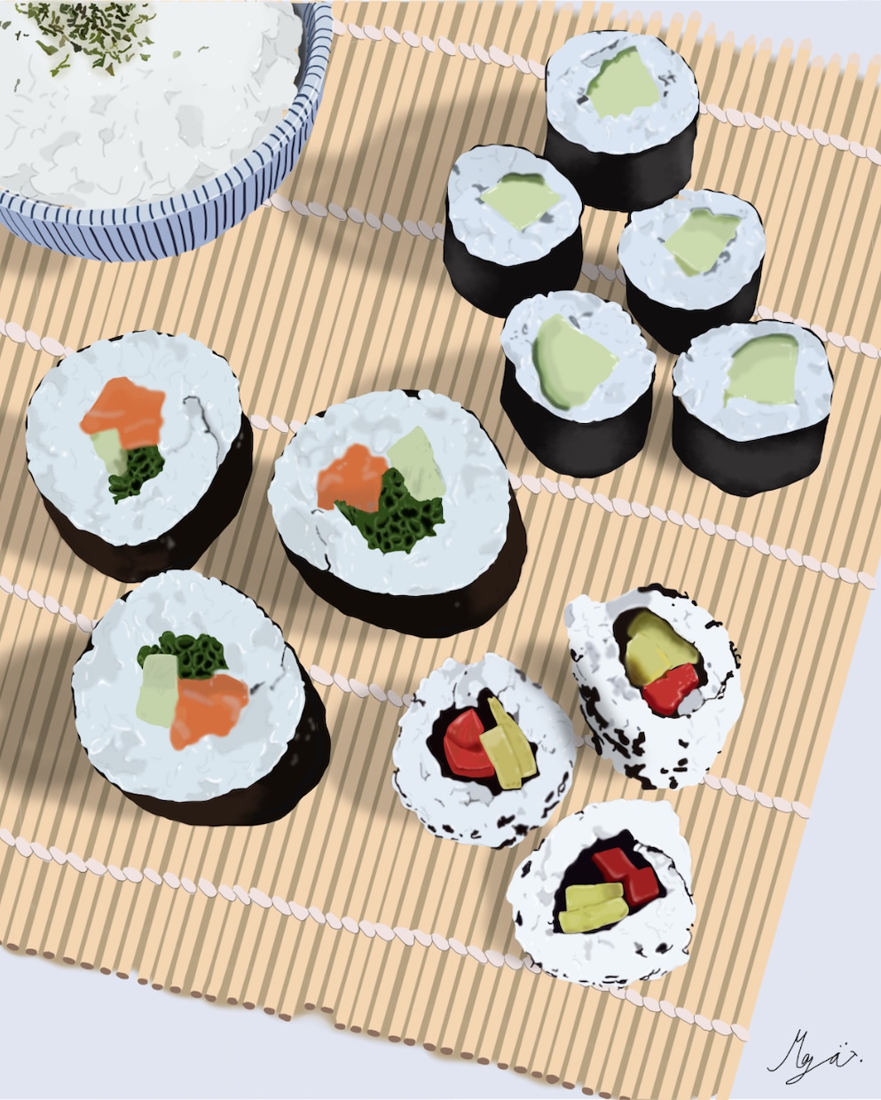 手書きなのにリアルな食べ物イラスト作ります 〜食品の宣伝デザインをお探しの方必見！〜 イメージ3