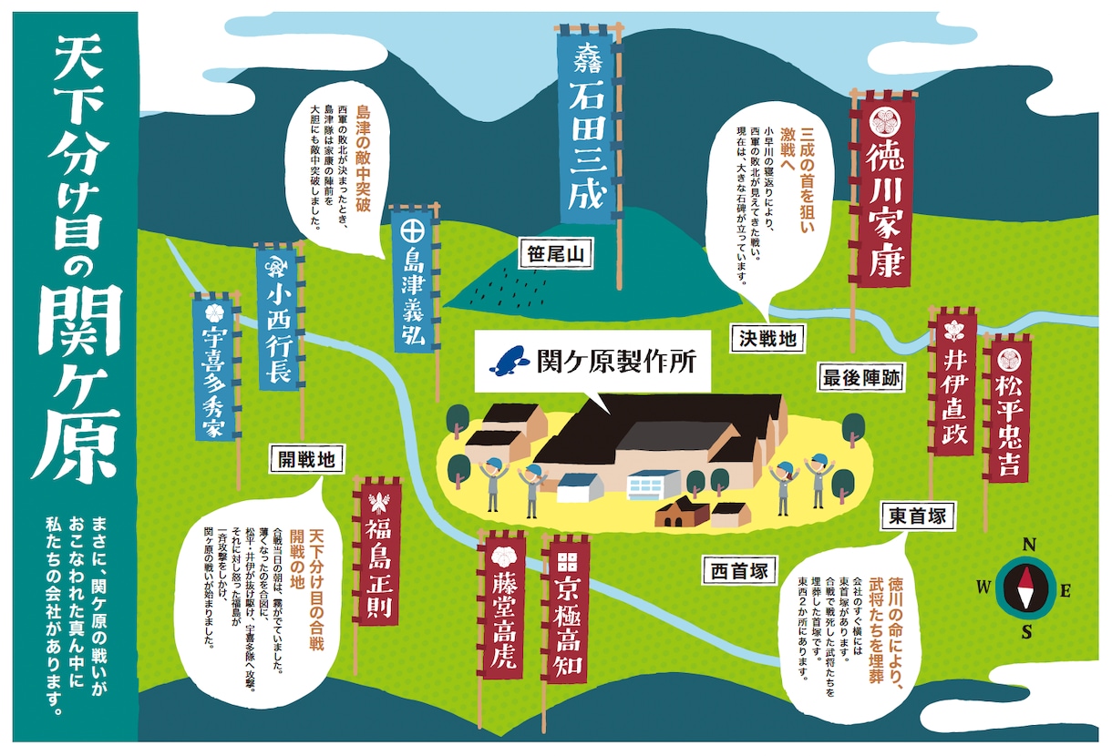 地域活性化｜観光・自治体向けイラストマップ作ります 企業から個人まで！納得のいく品質を イメージ2