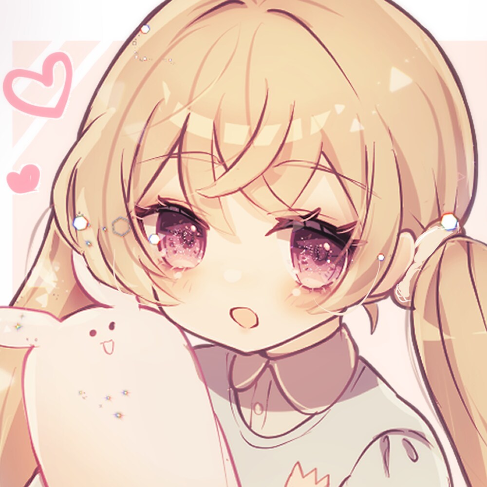 キラキラで可愛いSNSアイコンを描きます あなただけの目を惹くようなイラストを描きます！ イメージ1