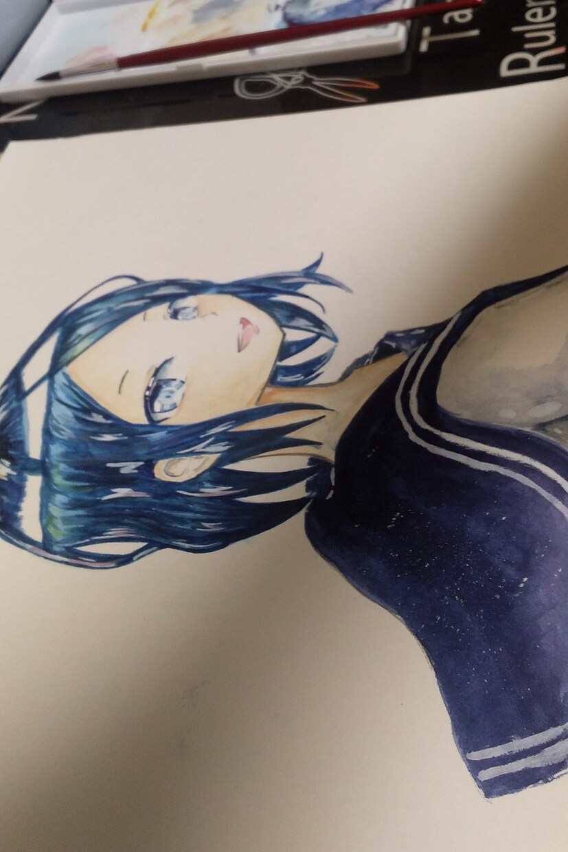 絵画のようなアナログのイラストを描きます 実際に1から色彩までイラストを制作します。 イメージ6