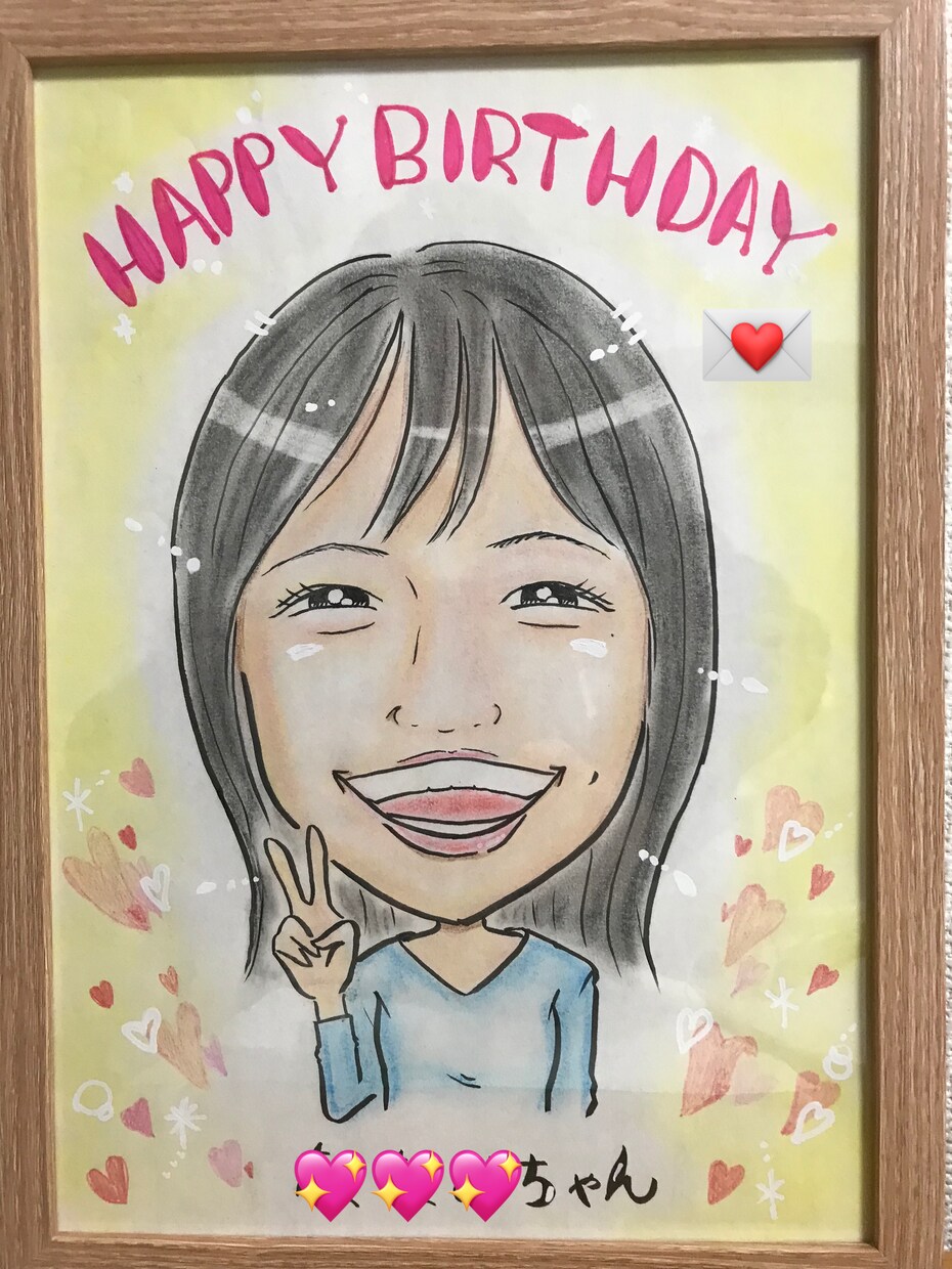 似顔絵描きます 記念日やプレゼントなどに使ってもらえると嬉しいです♪ イメージ7