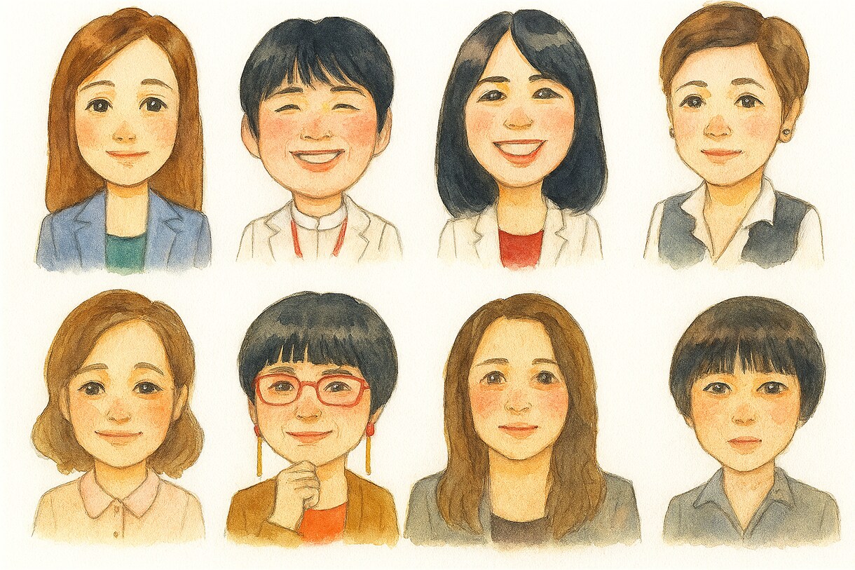 お客様の似顔絵・イメージキャラ描きます なるべくイメージどおりに仕上げます イメージ1