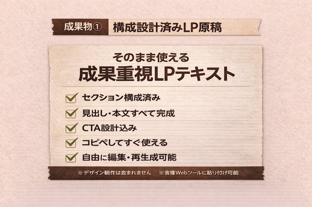売れるLPを何度でも自動生成します Plus不要でLP納品を半自動化 イメージ2