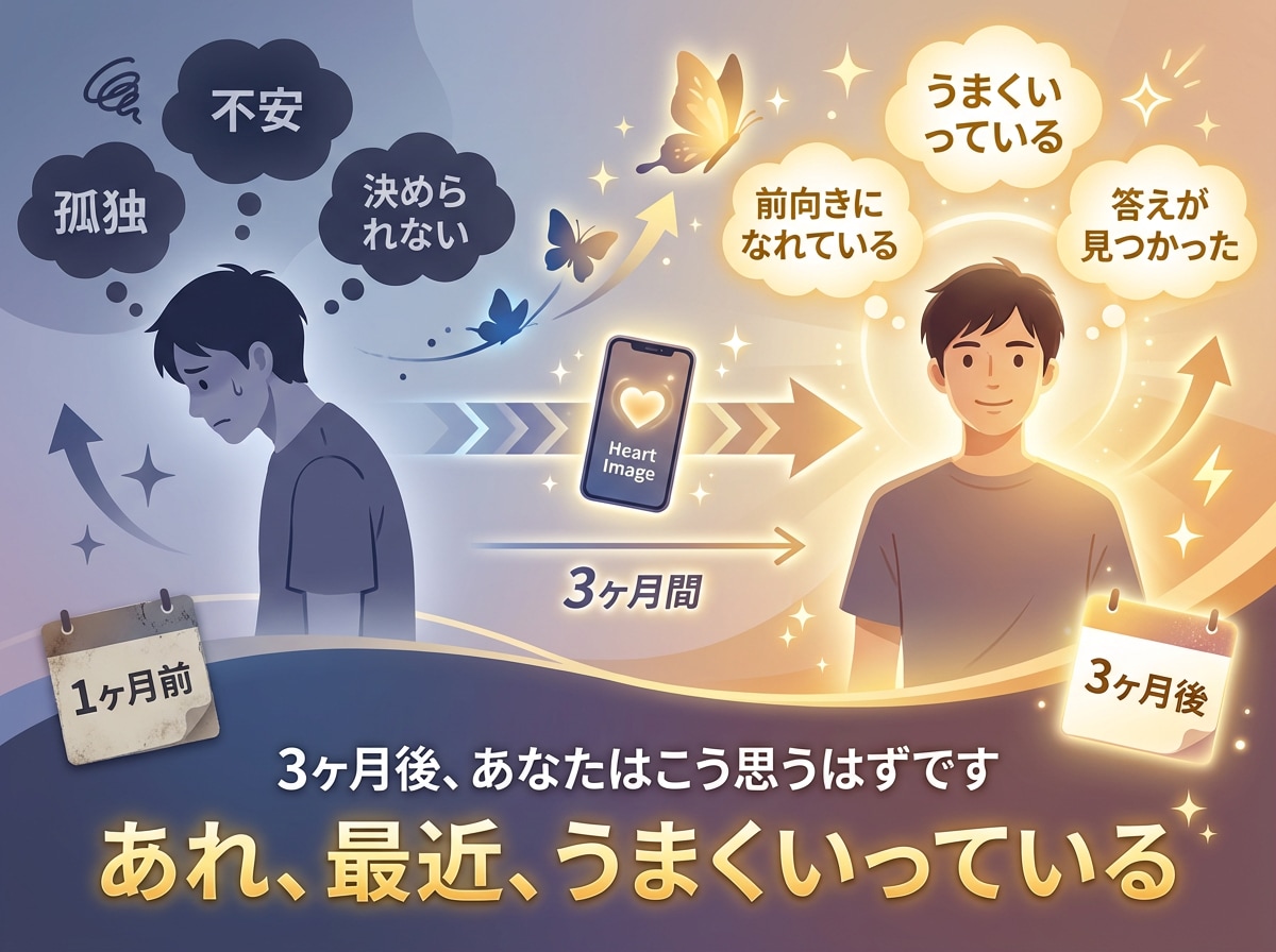 あなたの未来を一緒にデザインします 1ヶ月の対話と、3ヶ月の運気上昇 イメージ6