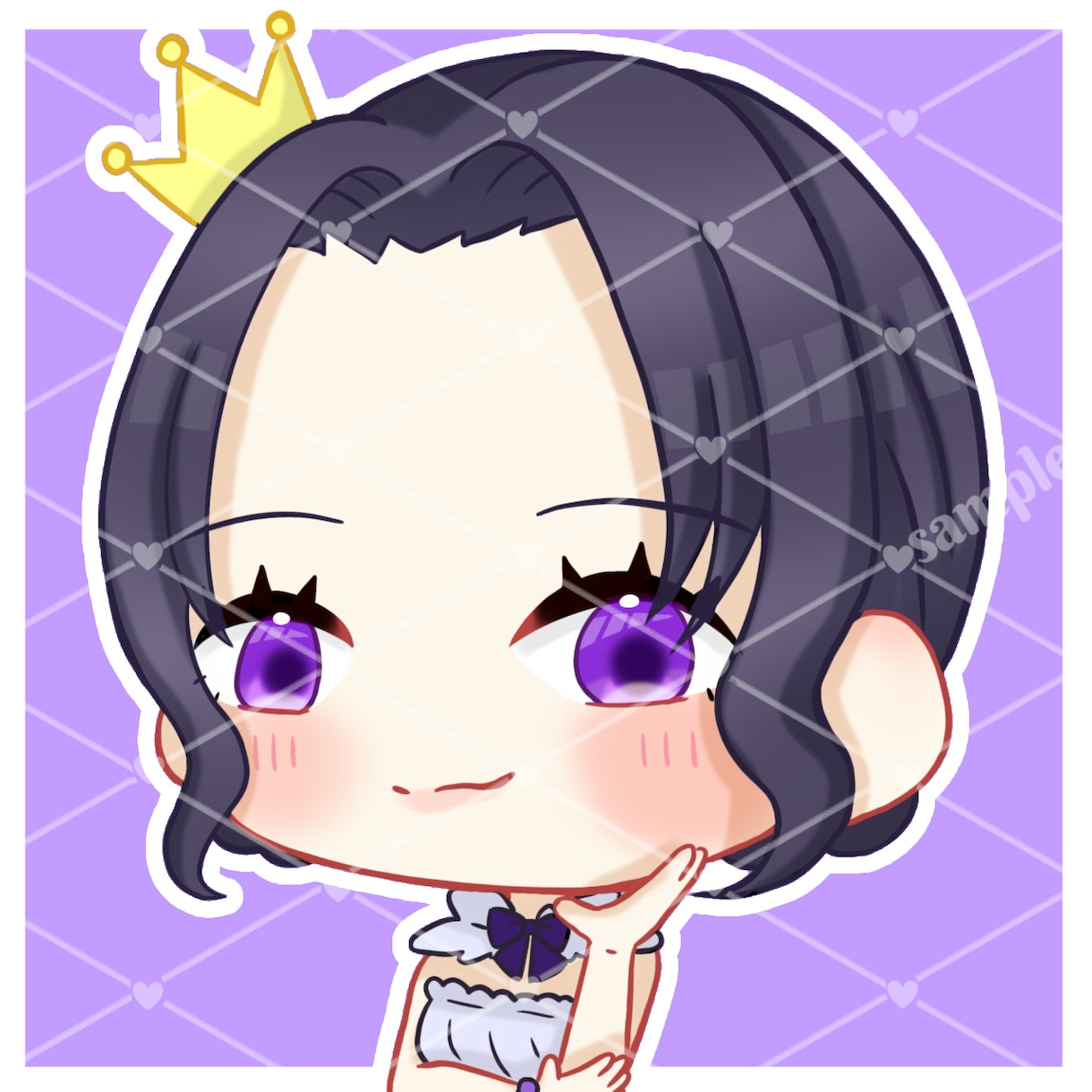 もちっとかわいいアイコン描きます 商用利用できるもちもちなSDイラスト イメージ2