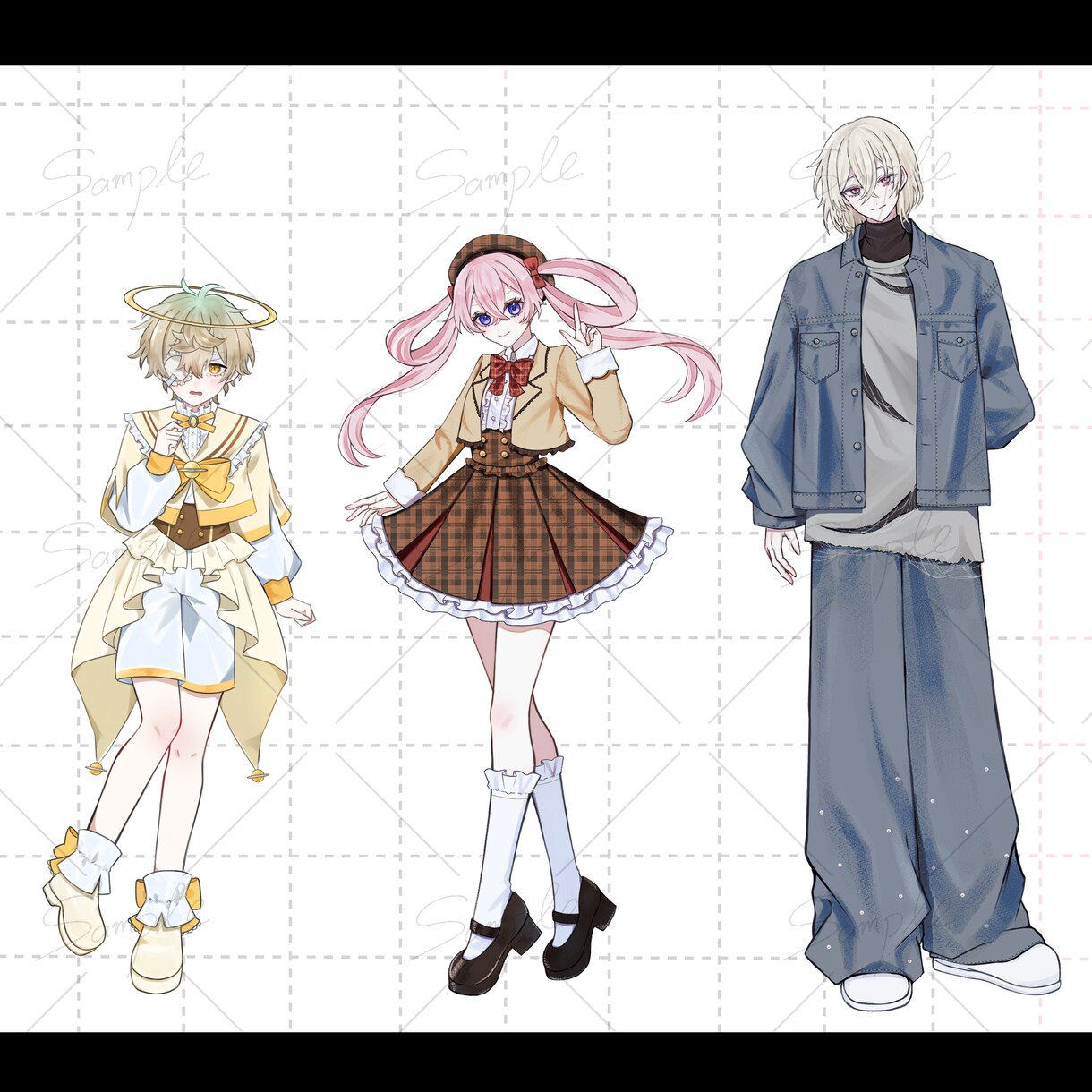 人物イラスト(立ち絵・1枚絵等)を制作いたします ご希望に沿って制作いたします！TRPG・サムネ・アイコン等 イメージ4