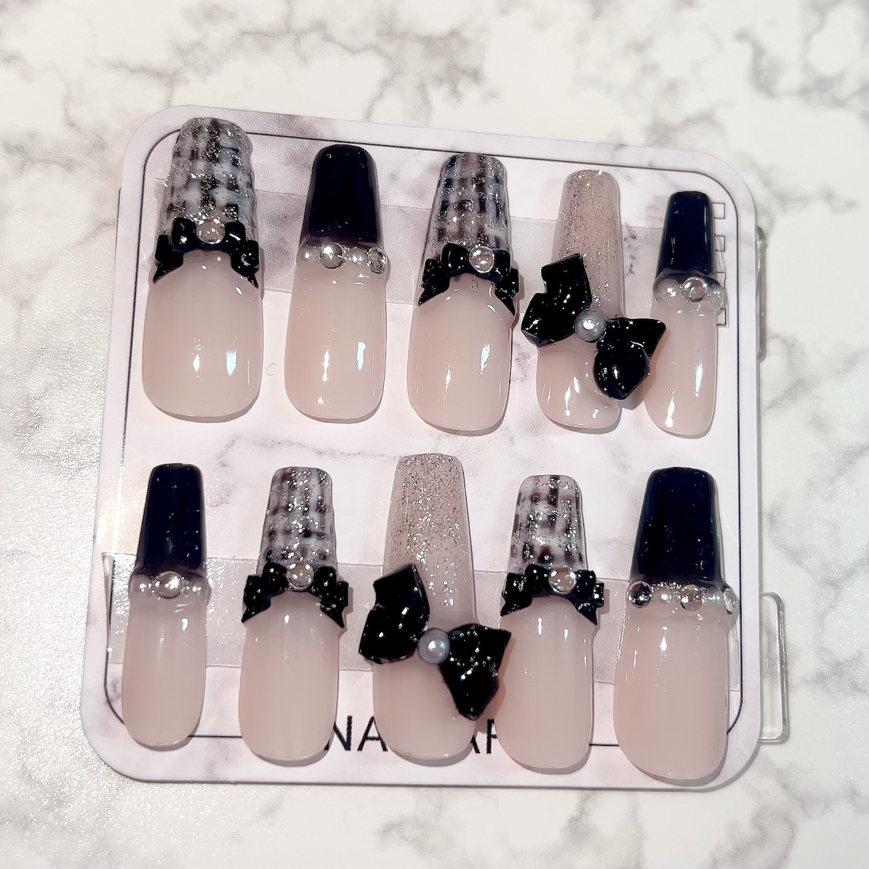 24時間以内発送♡激カワネイルチップ作ります .*･ﾟ.指先をドレスアップしませんか.ﾟ･*. イメージ1