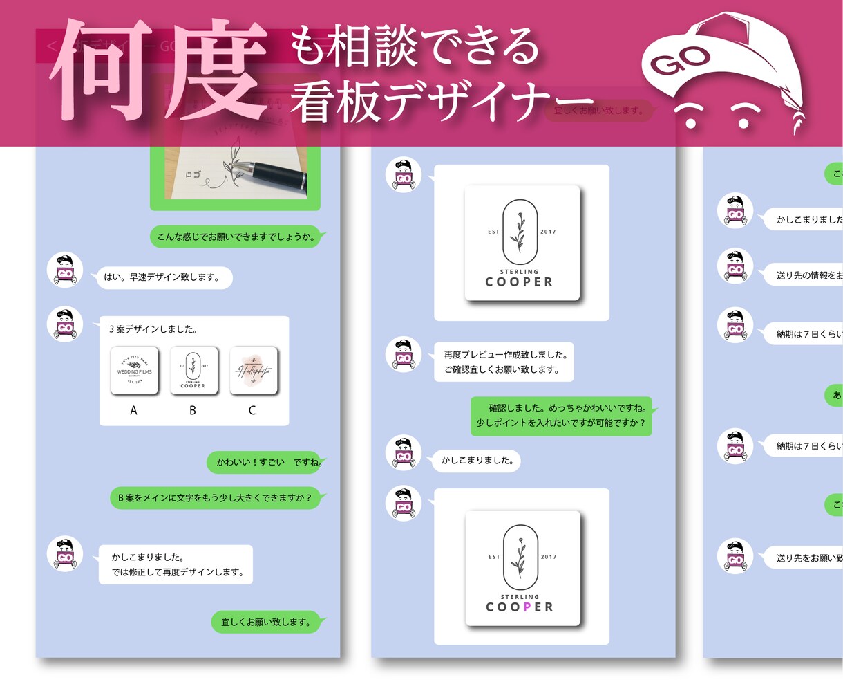 間違いなく喜んでもらえる開業プレゼント看板作ります 開業する方に店舗名やコメントを入れたおしゃれなプレート制作 イメージ8