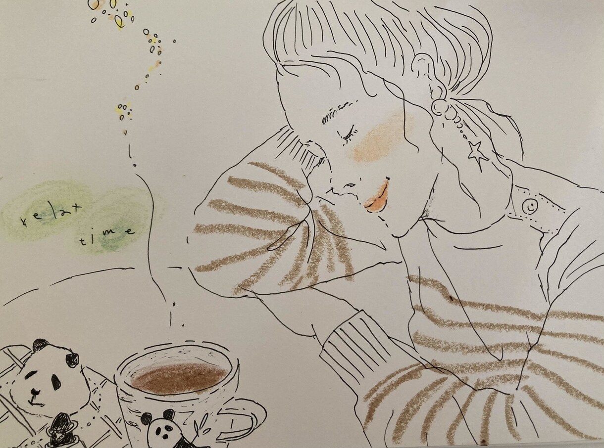 手書きのふんわりした似顔絵作成します 商用ok！ふんわり手書きイラスト似顔絵作成します！ イメージ3