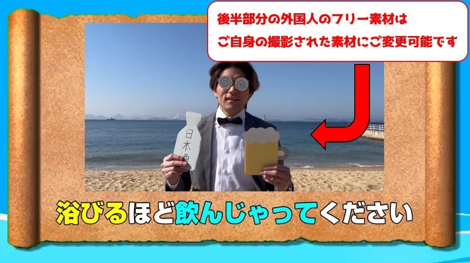 大好評☆「ラブピース①」結婚式ムービー作成します 写真、動画を送るだけの簡単発注！なのにクオリティーが高い！ イメージ7