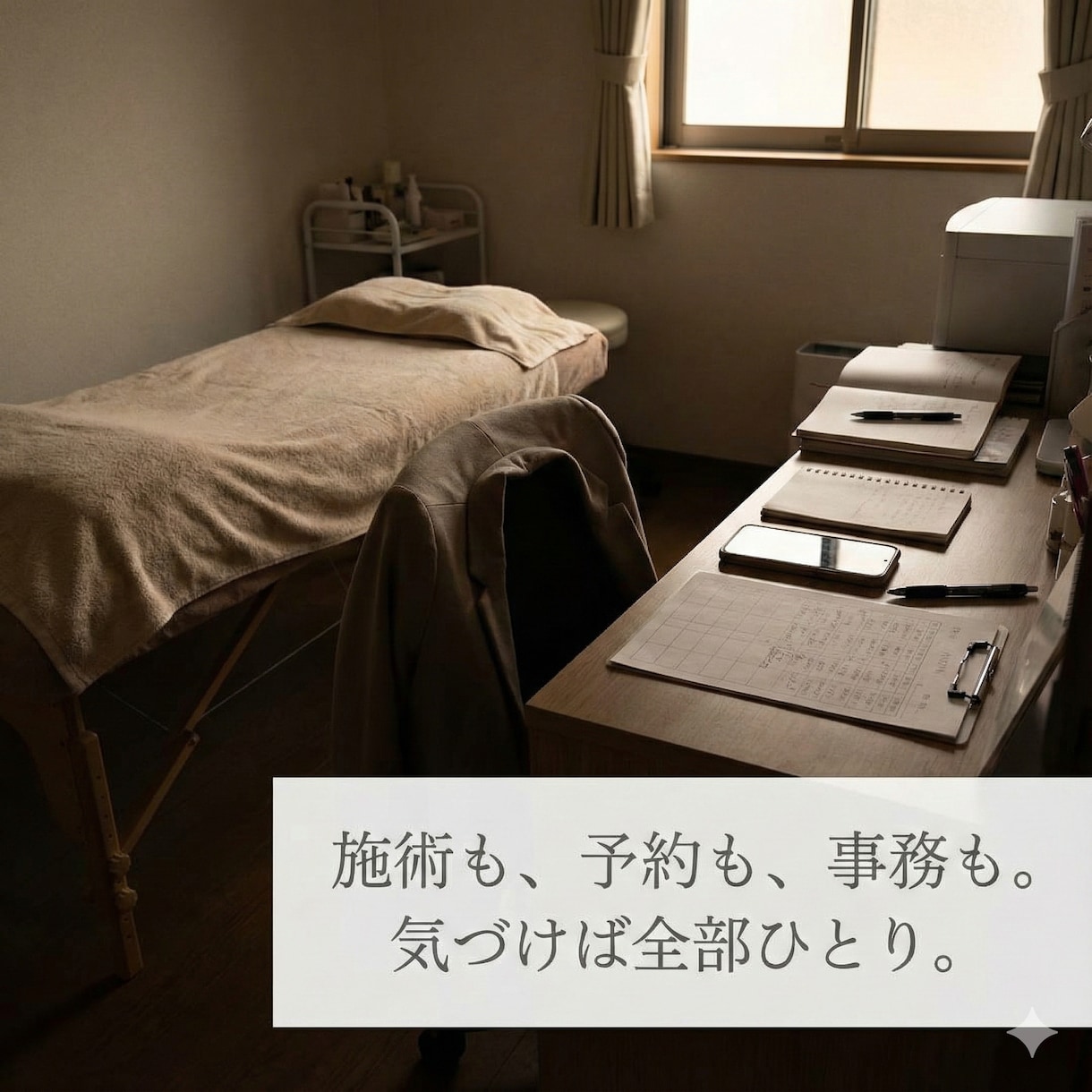 ひとりサロンの業務と管理を整理します 現役オーナーが仕組みと判断を伴走整理 イメージ2