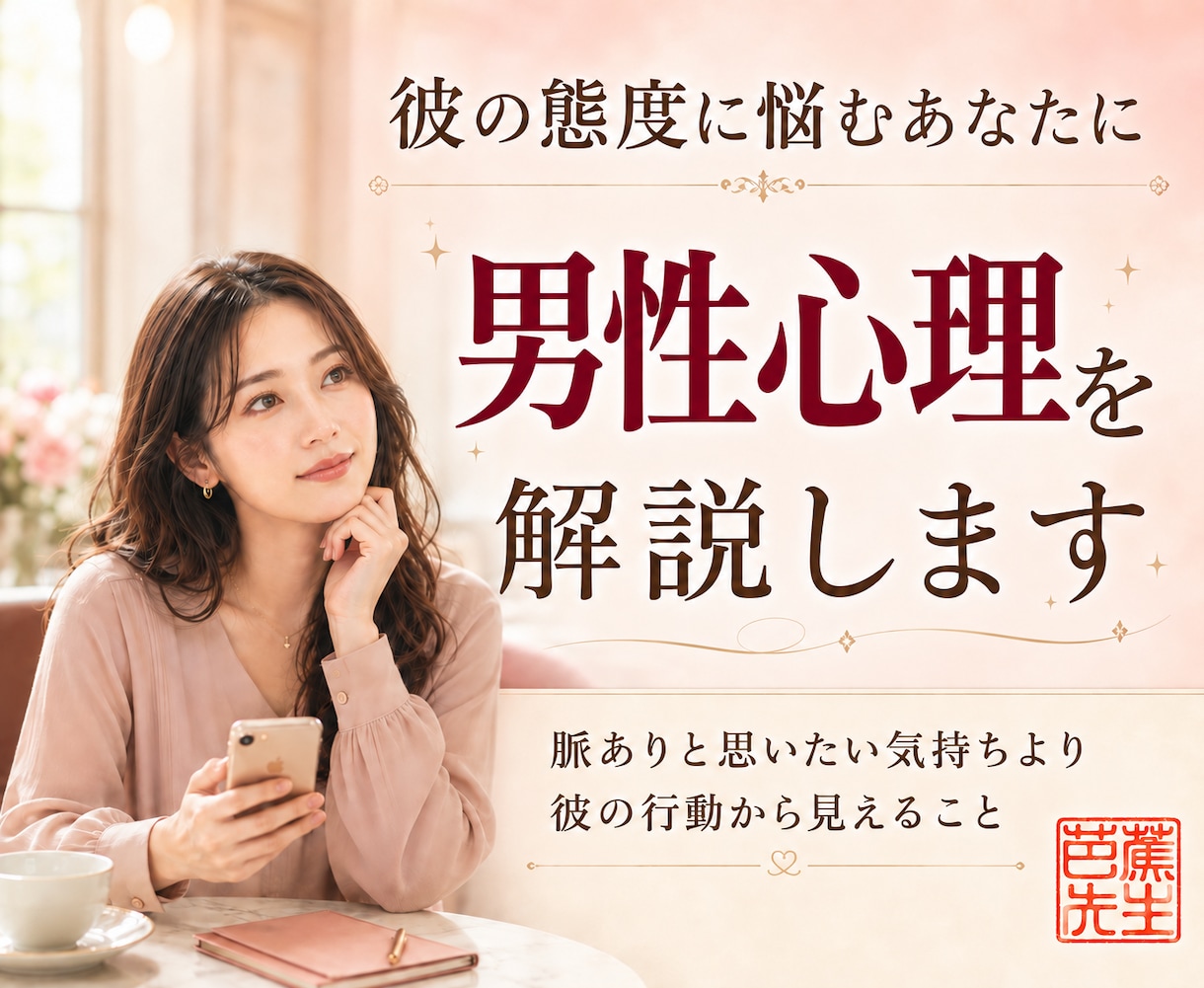彼の態度に悩むあなたに男性心理を解説します 脈ありと思いたい気持ちより彼の行動から見えること イメージ1