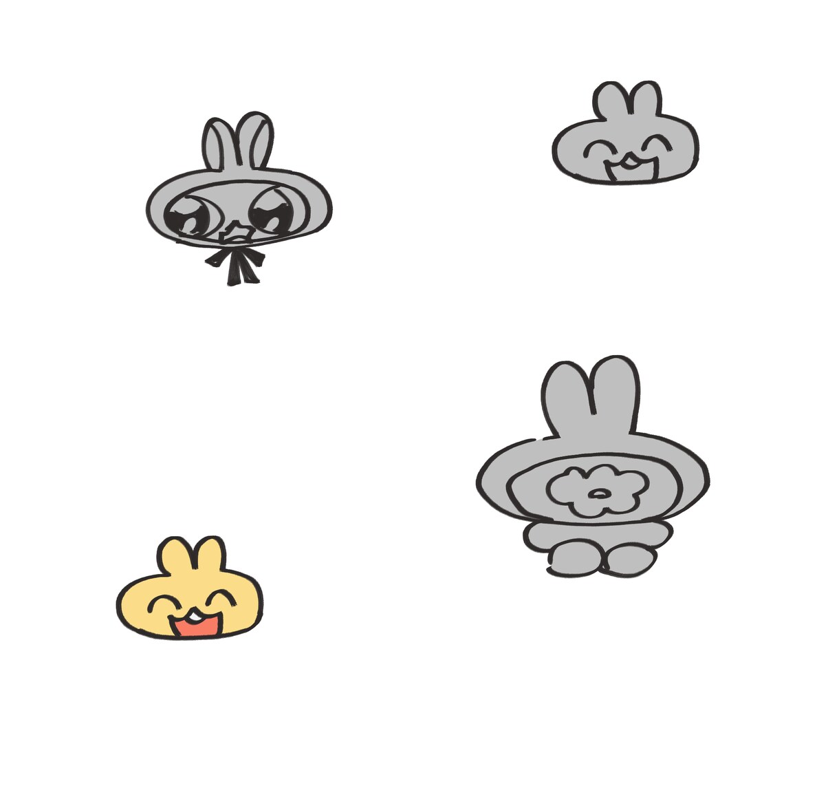 ちいさいイラストを制作します ステッカーなどにも使える可愛らしいイラスト イメージ5
