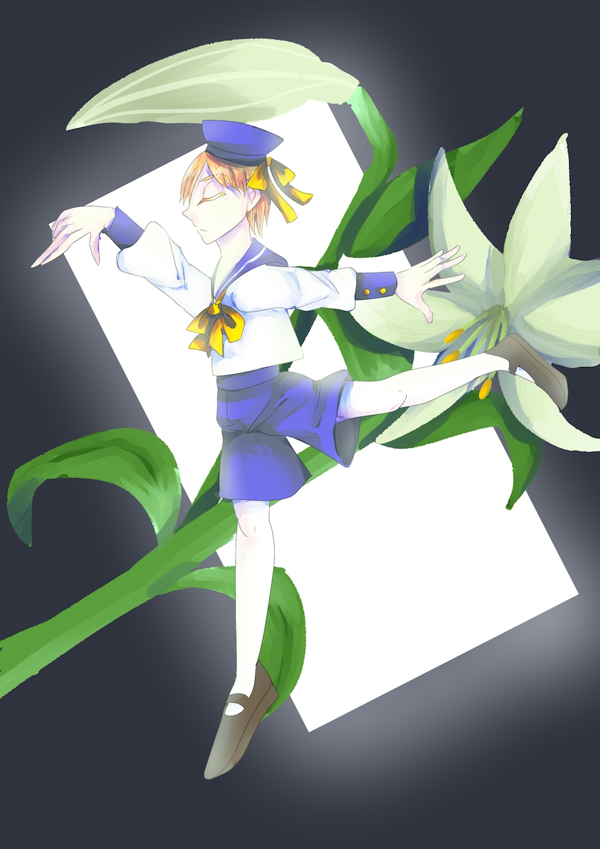 オリキャラ・創作歓迎！一枚絵描きます 個性的な絵柄と個性的なキャラクターが売りです。 イメージ2